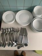 bestek, glazen en borden set, Huis en Inrichting, Keuken | Servies, Ophalen of Verzenden