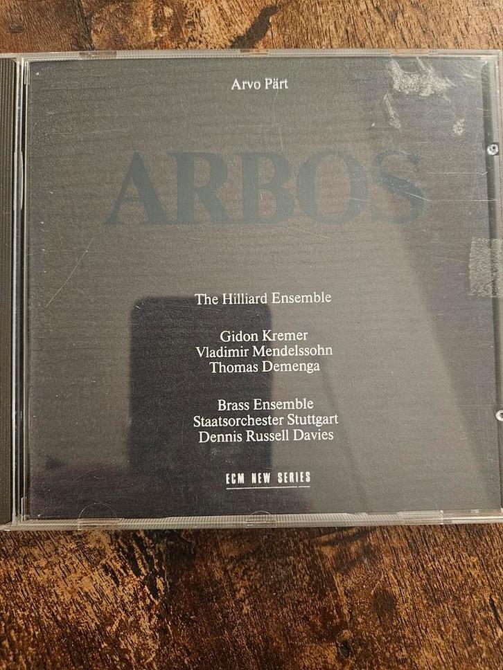 Arvo Pärt - Arbos CD, Cd's en Dvd's, Cd's | Klassiek, Zo goed als nieuw, Kamermuziek, Modernisme tot heden, Ophalen of Verzenden
