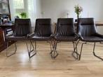 4 mooie eetkamer stoelen, Huis en Inrichting, Stoelen, Ophalen, Gebruikt, Bruin, Hout