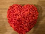 Decoratief hart van rozen, Ophalen of Verzenden, Zo goed als nieuw