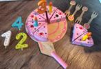 Houten Taart Speelgoed, Kinderen en Baby's, Speelgoed | Houten speelgoed, Ophalen of Verzenden, Gebruikt, Overige typen