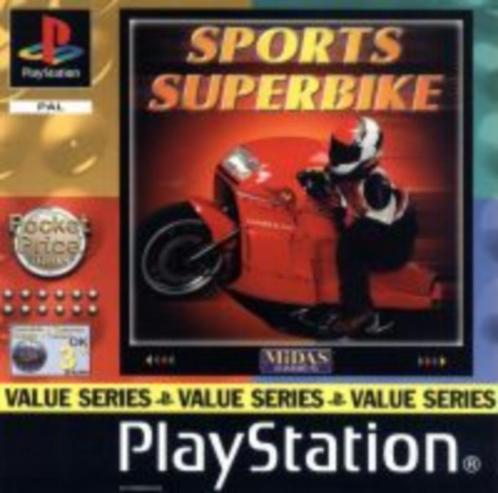 Playstation 1 spel: Sports Superbike, Spelcomputers en Games, Games | Sony PlayStation 1, Zo goed als nieuw, Sport, 1 speler, Vanaf 3 jaar
