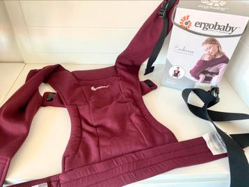 Ergobaby draagzak Embrace bordeaux rood z.g.a.n beschikbaar voor biedingen