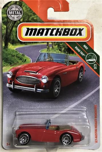 Matchbox: Diecast Collection: 63 Austin Healey Roadster beschikbaar voor biedingen