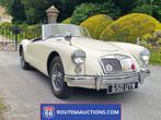 MG MGA Cabriolet | Route 66 Auctions, Auto's, Lederen bekleding, Overige carrosserieën, Wit, Leder