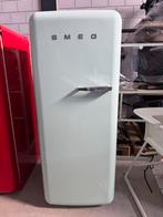SMEG Koelkast met vriesvak - Mint Groen, Ophalen, Gebruikt, Energieklasse A of zuiniger, 140 tot 160 cm