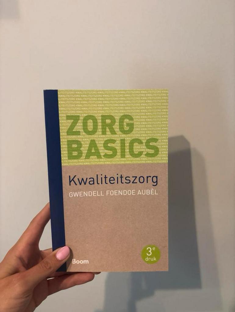 ZorgBasics - Kwaliteitszorg - Gwendell Foendoe Aubel, Ophalen of Verzenden, Zo goed als nieuw, HBO