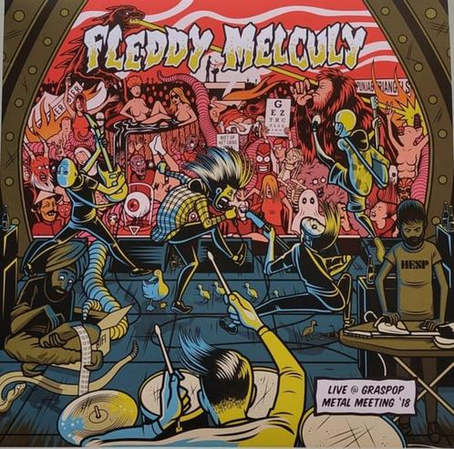 Fleddy Melculy ‎– Live @ Graspop Metal Meeting '18, Cd's en Dvd's, Vinyl | Hardrock en Metal, Nieuw in verpakking, Ophalen of Verzenden