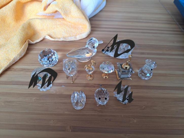 Diverse Swarovski & Kristal, Sieraden, Tassen en Uiterlijk, Bedels, Nieuw, Overige merken, Overige materialen, 4 bedels of meer