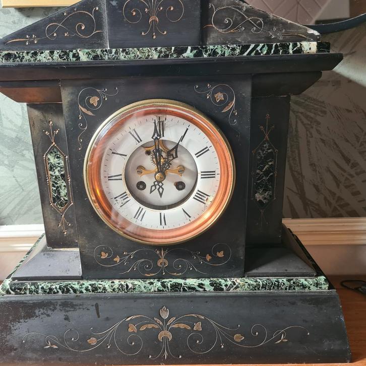 Antieke Pendule Klok, Antiek en Kunst, Antiek | Klokken, Ophalen