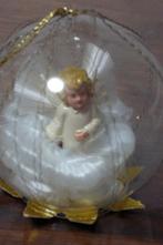 Oude kerstballen , oude kerstversiering met engel, Ophalen of Verzenden, Gebruikt