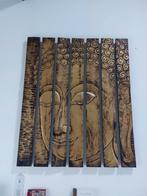 Houten Boeddha Wanddecoratie, Huis en Inrichting, Ophalen, Gebruikt
