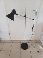 Vintage vloerlamp, hengellamp. Zwart, chroom, Ophalen, Gebruikt, 100 tot 150 cm, Vintage