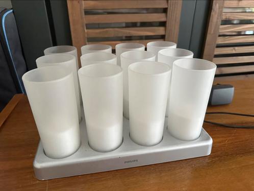 Philips Imageo Candlelight 12x, Huis en Inrichting, Woonaccessoires | Kandelaars en Kaarsen, Nieuw, Minder dan 25 cm, Overige materialen