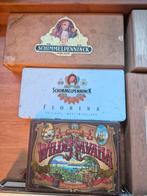 10 sigaren dozen (hofnar, corona, ritmeester, montesino), Verzamelen, Ophalen of Verzenden