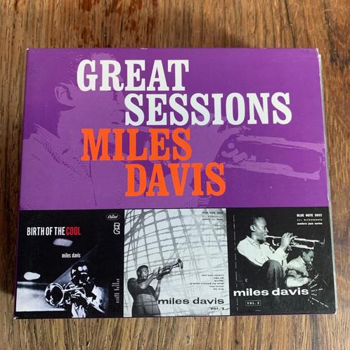Miles Davis Great Session BLUE NOTE jazz Volume I & II Birth, Cd's en Dvd's, Cd's | Jazz en Blues, Zo goed als nieuw, Jazz, 1960 tot 1980