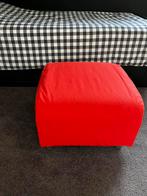 Rode IKEA Klippan Poef, Ophalen, Gebruikt, Vierkant, Stof