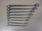Lange ringsleutelset Ironside 6 t/m 22 topkwaliteit zgan, Ophalen of Verzenden, Zo goed als nieuw