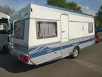Fendt 510 TOPAS Frans bed Rondzit mover luifel met zijwanden, Caravans en Kamperen, Caravans, Rondzit, Fendt, 5 tot 6 meter, Tot en met 4