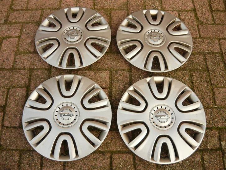 OPEL AGILA B Wieldoppen (15 Inch SET), Auto diversen, Wieldoppen, Gebruikt, Ophalen of Verzenden