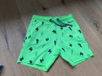 Korte broek neon groen maat 98, Ophalen, Zo goed als nieuw, Broek