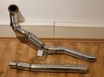 Uitlaat rvs downpipe 3 inch VOLKSWAGEN AUDI SEAT 2.0 TSI 4WD, Ophalen of Verzenden