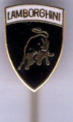 Lamborghini zwart/wit email op zilverkl auto speldje( B_195), Verzamelen, Speldjes, Pins en Buttons, Verzenden, Nieuw, Transport