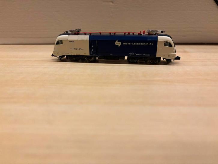 Minitrix 12551 Taurus WLB - N Spoor, Hobby en Vrije tijd, Modeltreinen | N-Spoor, Zo goed als nieuw, Locomotief, Gelijkstroom