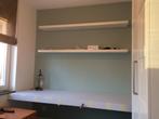 2 Wandplanken wit/hoogglans, Ophalen, Zo goed als nieuw