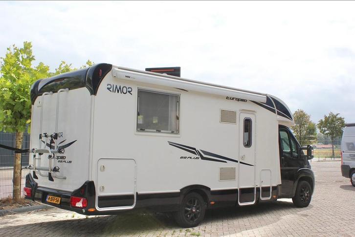 Rimor Europeo 69+ camper, Queensbed, airco, garage, 2014, Caravans en Kamperen, Campers, Bedrijf, tot en met 5, Integraal, Overige merken