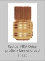 Rectus 14KA Orion profiel x binnendraad, Ophalen of Verzenden, Nieuw