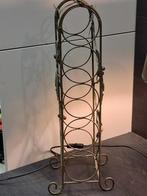 Wijnrek geelkoper look 5 flessen, Ophalen, Zo goed als nieuw, Metaal, Minder dan 50 cm