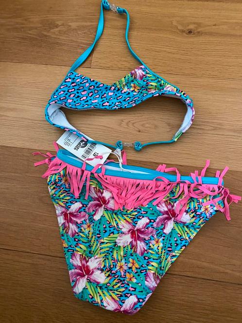 Just beach bikini maat 128 vrijwel nieuw, Kinderen en Baby's, Kinderkleding | Maat 128, Zo goed als nieuw, Meisje, Sport- of Zwemkleding