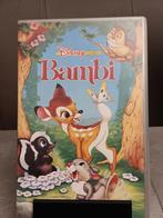 Bambi vhs, Tekenfilm, Alle leeftijden, Ophalen of Verzenden, Zo goed als nieuw