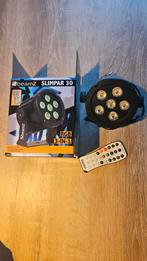 BeamZ SlimPar30 - Krachtige compacte LED Par spot 6x 3W LED, Nieuw, Kleur, Discobol, Ophalen of Verzenden