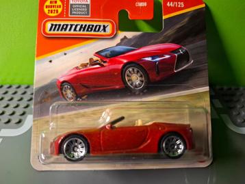 Matchbox 44 - 2021 Lexus LC500 [rood] 1/60 MIB beschikbaar voor biedingen