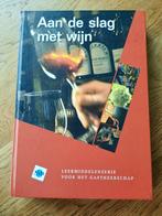 wijnboek voor aankomende sommelier en gastheer, Nvt, Niet van toepassing, Ophalen of Verzenden, Zo goed als nieuw