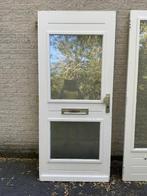 voordeur hardhout 211,5 x 92,5, Ophalen, Gebruikt, 80 tot 100 cm, Buitendeur