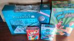 Spellenpakket: Poker, Uno, IQ Fit, Pim Pam Pet Picto, Een of twee spelers, Ophalen of Verzenden, Zo goed als nieuw, Diverse