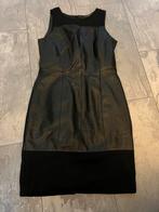 Nette leren jurk, Kleding | Dames, Jurken, Maat 38/40 (M), Zwart, Ophalen of Verzenden, Zo goed als nieuw