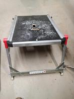 Hailo trapplatform TP2 (trapsteiger), Doe-het-zelf en Verbouw, Ladders en Trappen, Ophalen, Gebruikt, Opvouwbaar of Inschuifbaar