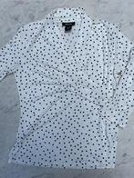 Zo goed als nieuwe DKNY polkadot top in maat M / medium, Verzenden, Wit, DKNY, Zo goed als nieuw