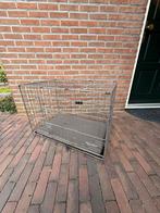 Flamingo hondenbench taupe M – 77 L x 47 B x 55 H cm, Dieren en Toebehoren, Ophalen of Verzenden, Zo goed als nieuw