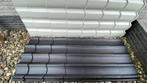 Metalen dakpan profiel platen + nok (antraciet/zwart), Zwart, Zo goed als nieuw, Metaal, Ophalen