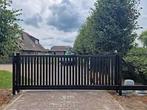 Lamellen schuifpoort 4,7x1,8 incl fundatie,motor en montage, Ophalen, Schuifpoort, Nieuw, 200 cm of meer