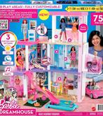 Barbie Malibu Dreamhouse, Ophalen, Zo goed als nieuw, Poppenhuis