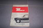 Gebruikershandleiding FIAT 125 special  1967/1972 (italiaans, Ophalen of Verzenden
