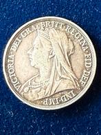 De Kroon van Victoria 1895, Ophalen of Verzenden, Overige landen, Losse munt, Zilver