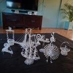 Glazen Decoratie Set, Verzamelen, Beelden en Beeldjes, Ophalen, Zo goed als nieuw, Dier