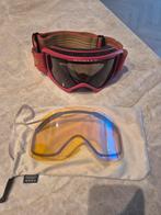 Oakley Skibril met extra lens, Ophalen of Verzenden, Zo goed als nieuw, Oakley, Rood
